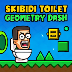 Skibidi Toilet Geometry Dash