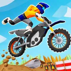 Balance the bike in mid-air